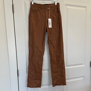 NWT AG Adriano Goldschmied Tan Chinos